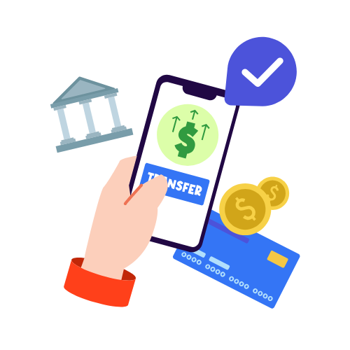 icono de tipos de transferencias bancarias