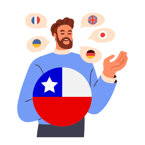 chico extranjero hablando de cuentas para extranjeros