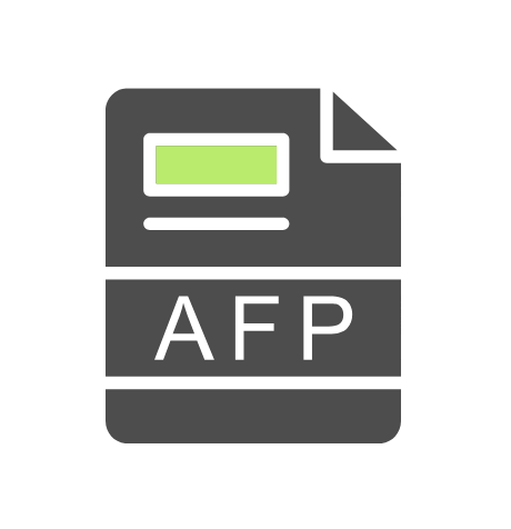icono certificado de afiliación afp de color gris con verde y fondo transparente