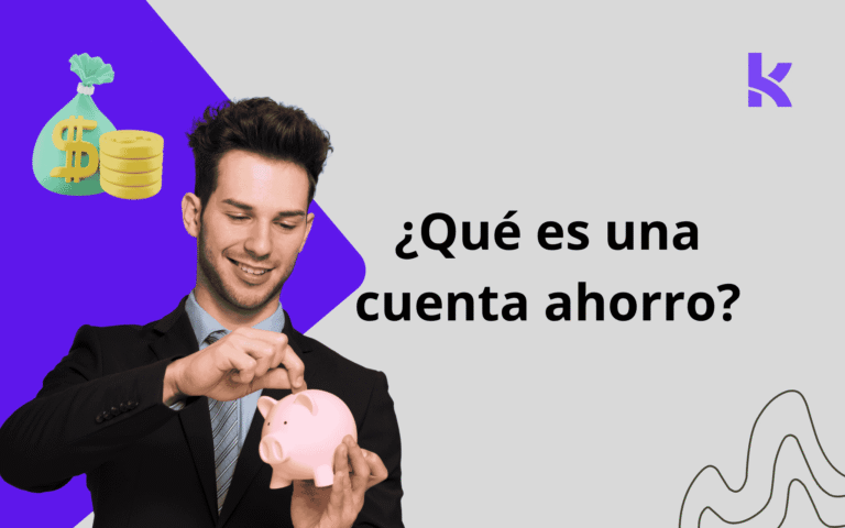 hombre con un panchito ahorrador en la mano mostrando que es ahorrar