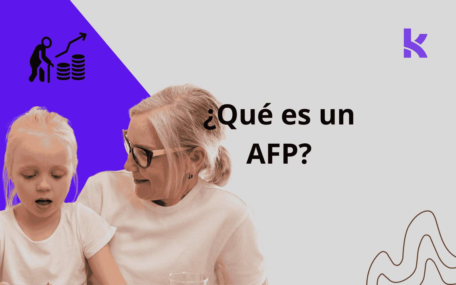 señora disfrutando de su afp chileno ya que se va a jubilar