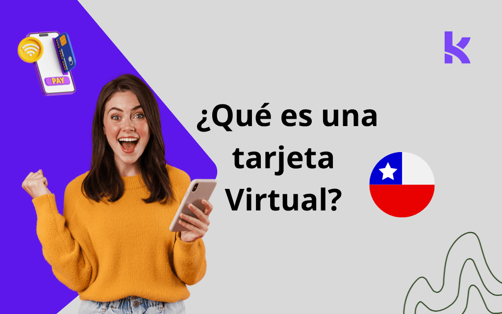 chica aprendiendo que es una tarjeta virtual, como usarla en chile y cuales son sus ventajas